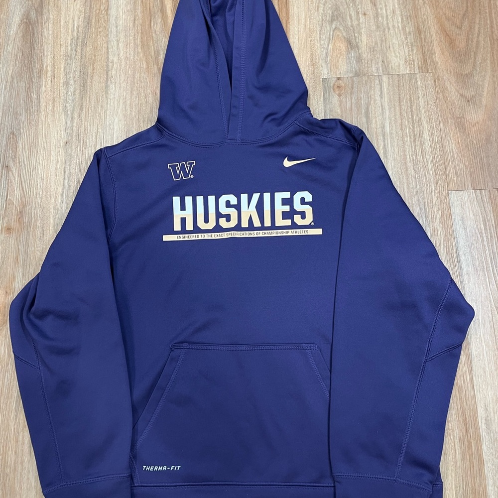 Nike Therma-Fit Huskies Purple Hoodie